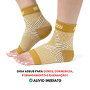 ORTOFacil™ - Compressão Graduada Para Neuropatia, Má Circulação e Fascite Plantar