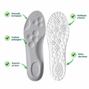 Palmilhas OrtoFlex™ - Absorção de Choque/Anti Impacto + Conforto