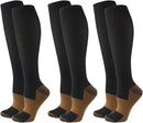 Meias de Compressão Lisas Plus - Compre 1 Leve 3 - Parcele em até 12x + Frete Grátis