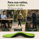 Palmilhas OrtoBase™ – Suporte ao Arco/Pisada Pronada + Conforto Diário