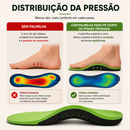 Palmilhas OrtoBase™ – Suporte ao Arco/Pisada Pronada + Conforto Diário