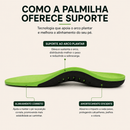 Palmilhas OrtoBase™ – Suporte ao Arco/Pisada Pronada + Conforto Diário