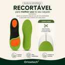 Palmilhas OrtoBase™ – Suporte ao Arco/Pisada Pronada + Conforto Diário