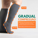 Meia de Compressão Essencial - Reduz Dores e Inchaços Para Todas as Atividades Diárias