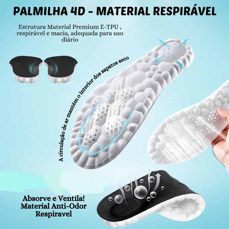 Tenis para usar com online palmilha ortopedica