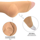 Meia De Media Compressão Zíper OrtoLife™ - Alívio Imediato - Parcele em até 12x + Frete Grátis